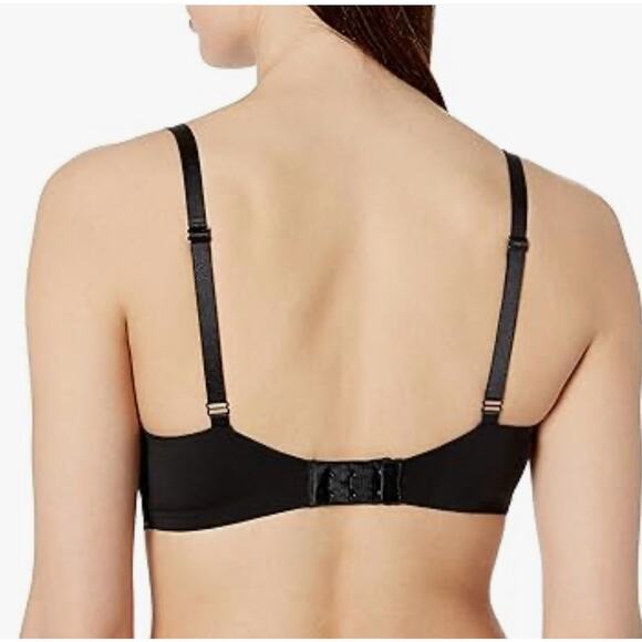 Brand New Calvin Klein Women's Size 44C Black Unlined Full Coverage Bra - Picture 3 of 5